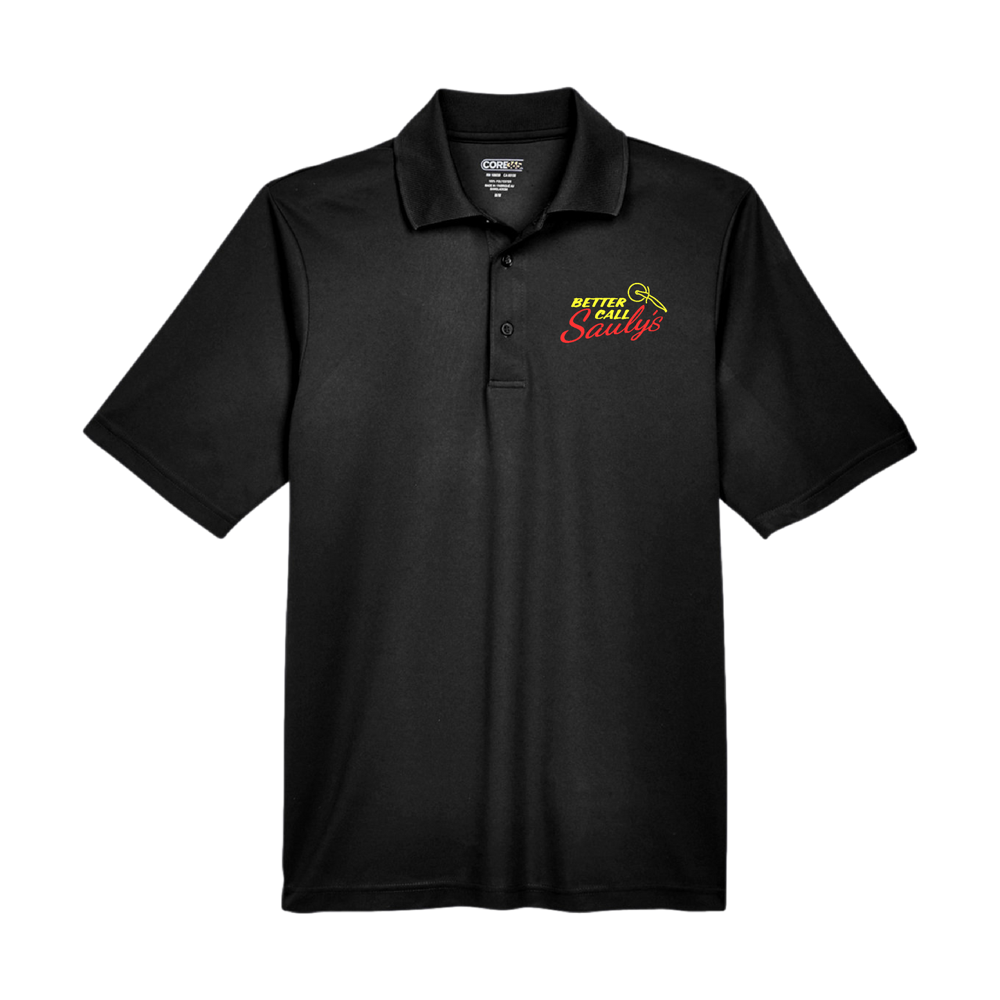 Sauly's Pizza Performance Polo