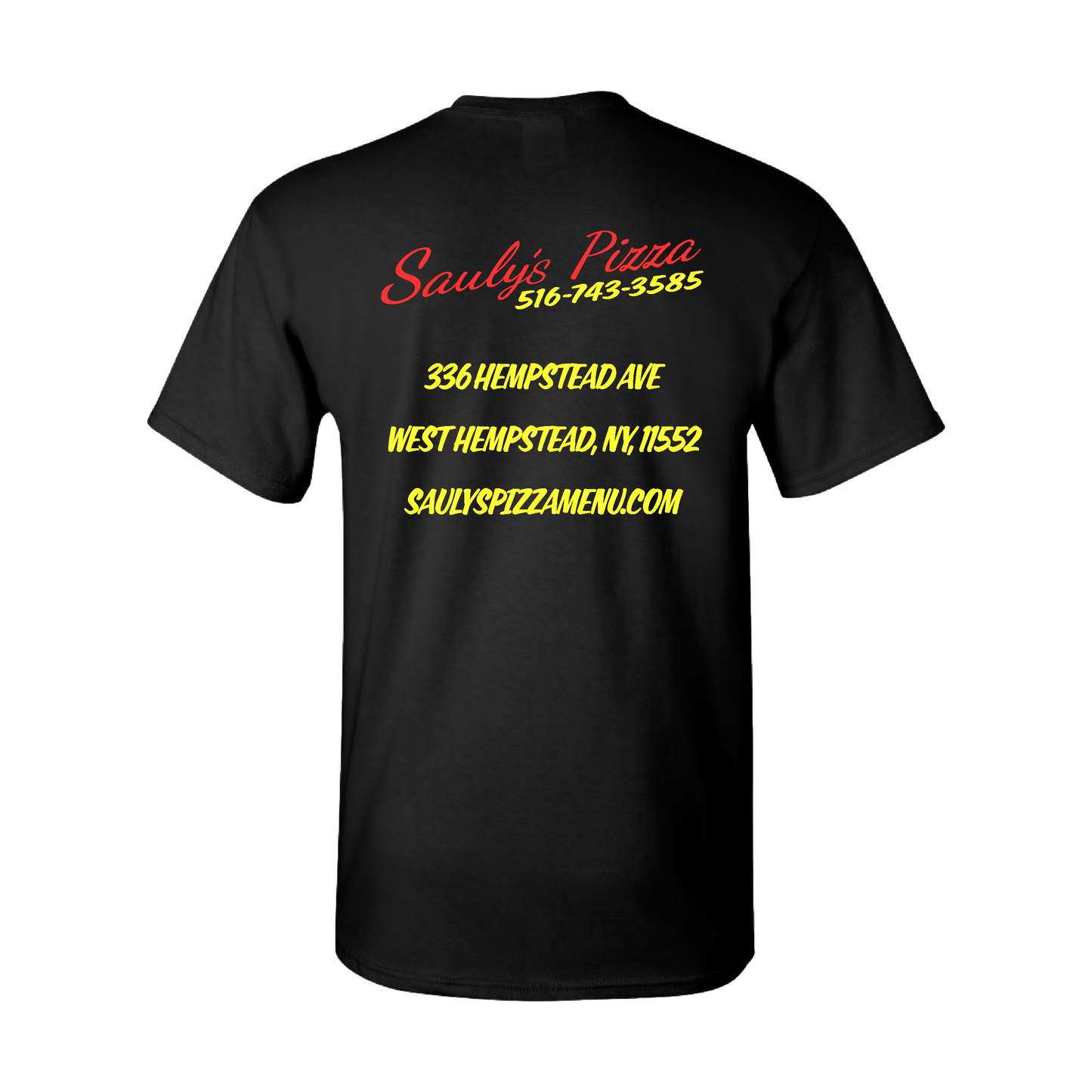 Sauly's Pizza Cotton Tee